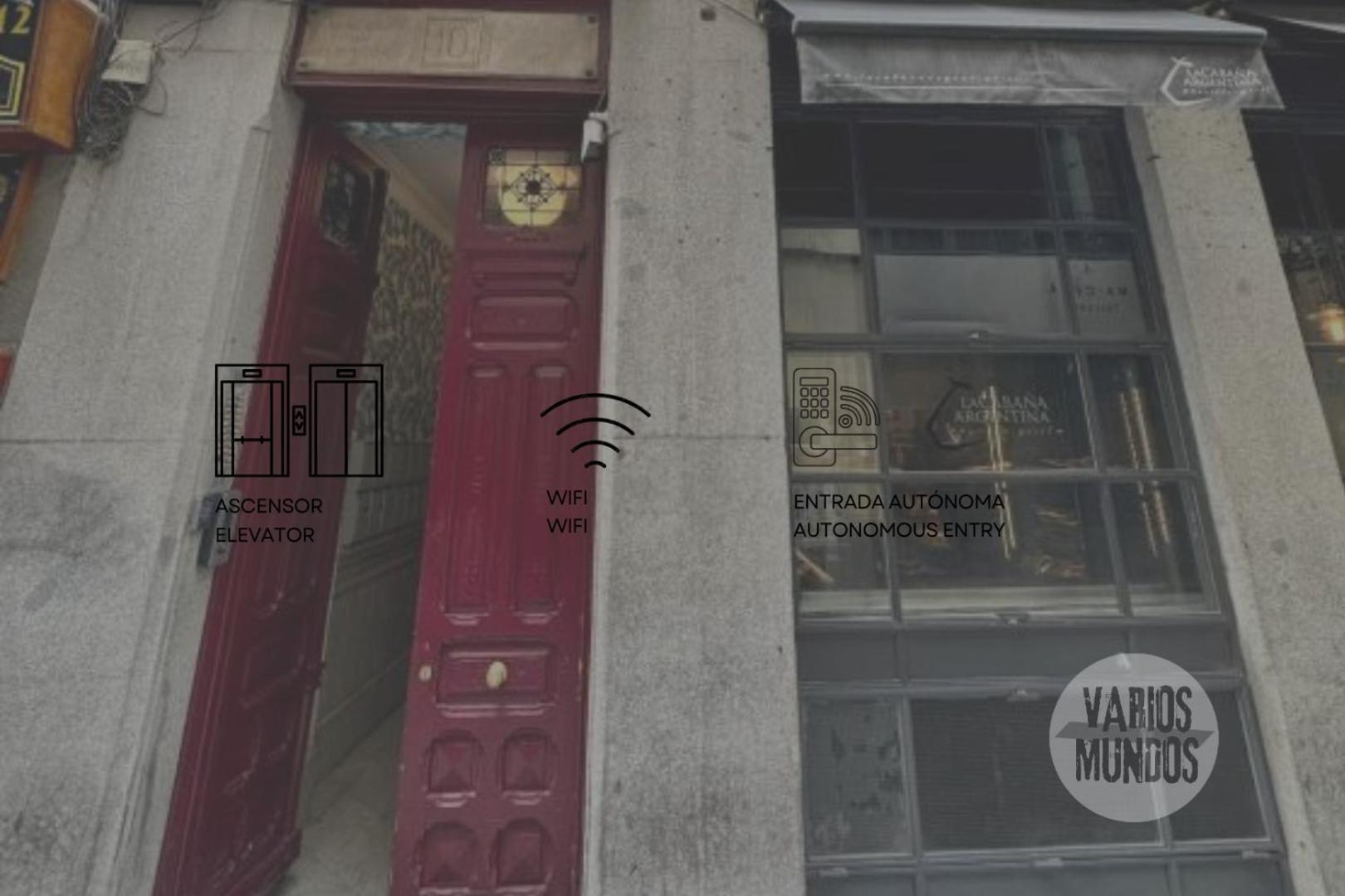 Central Loft Para 3Pax En Huertas-Cortes 马德里 外观 照片